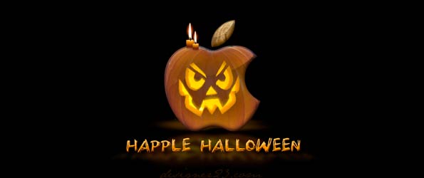 Design - happle halloween small