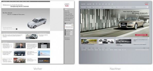 Audi Website Relaunch Audi Website Relaunch