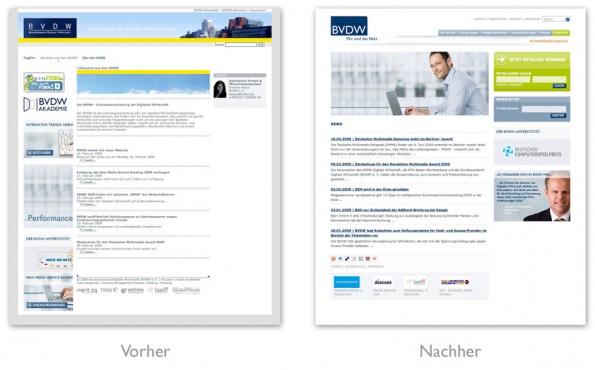 Design - Redesign des BVDW