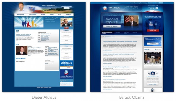 Design - Althaus vs. Obama