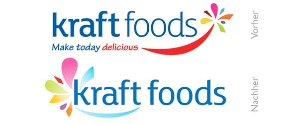 Gerade erst, zu Beginn diesen Jahres, hat Kraft Foods ein neues Logo und 