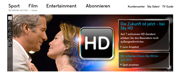 Design - sky.de