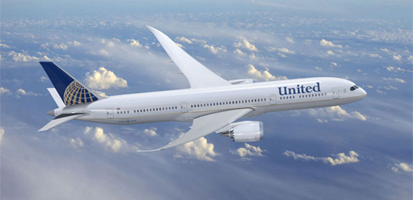 United Continental Airlines: Flugzeug United Continental Airlines: Flugzeug