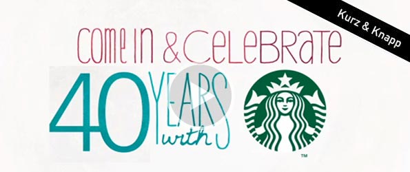 Starbucks 40 Anniversary